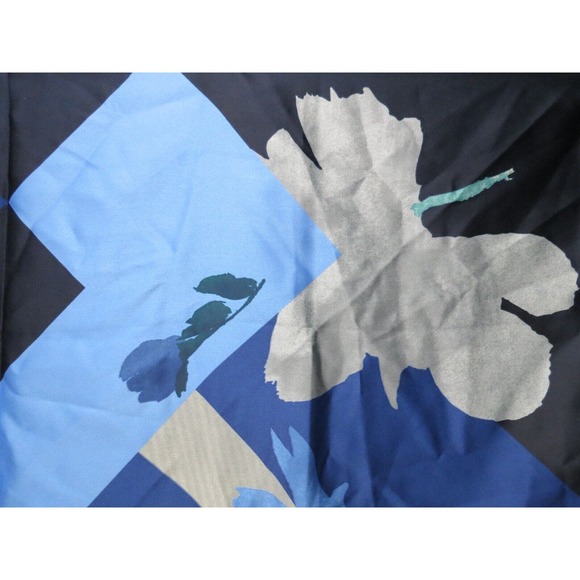 Lot of 2 TORRENTE PARIS Colorful Vtg Scarves Square Floral Made in Italy - Picture 7 of 7